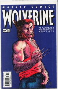 Wolverine #167 (2001) Wolverine