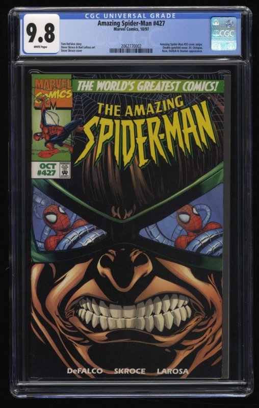 Amazing Spider-Man #427 CGC NM/M 9.8 White Pages