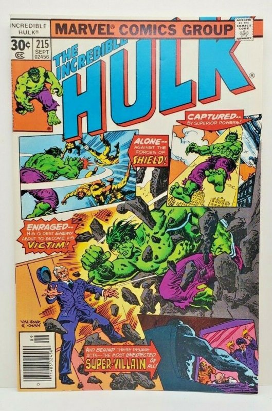 The Incredible Hulk #215 1977