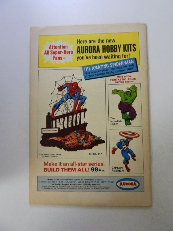 The Amazing Spider-Man #45 (1967) GD- condition cover detached both staples