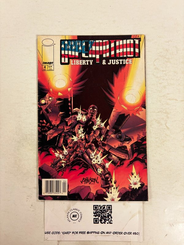Superpatriot Liberty &Justice #4 FN Image Comic Books  Feak Force 19 HH111