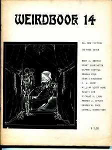 Weirdbook #14 1979-pulp horror-Gene Day-D Bruce Barry-VG