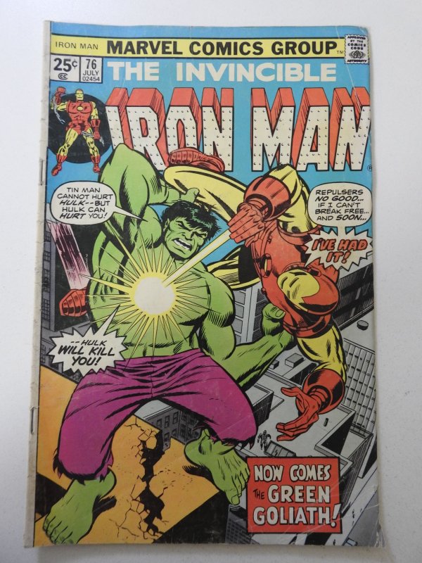 Iron Man #76 (1975) VG Condition