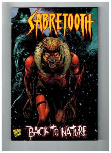 Sbaretooth Back To Nature # 1 NM Marvel Comic Books X-Men Wolverine WOW!!!!! SW1