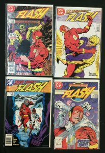 THE FLASH 35 ISSUE RUN #1-34, PLUS #0 (1987 SERIES) VF-NM 