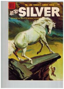 Lone Ranger's Famous Horse Hi-Yo Silver #15 (1955) Sharp and Clean