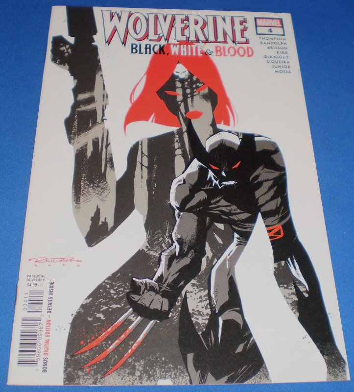 Wolverine: Black, White & Blood #4