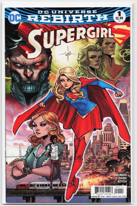 Supergirl #1 (2016) Supergirl