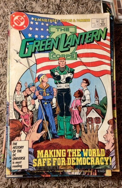 The Green Lantern Corps #210 (1987)