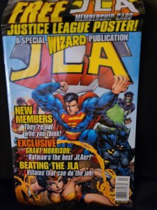 JLA Special Wizard Magazine Sealed Promotional : Different Cards Possible Inside