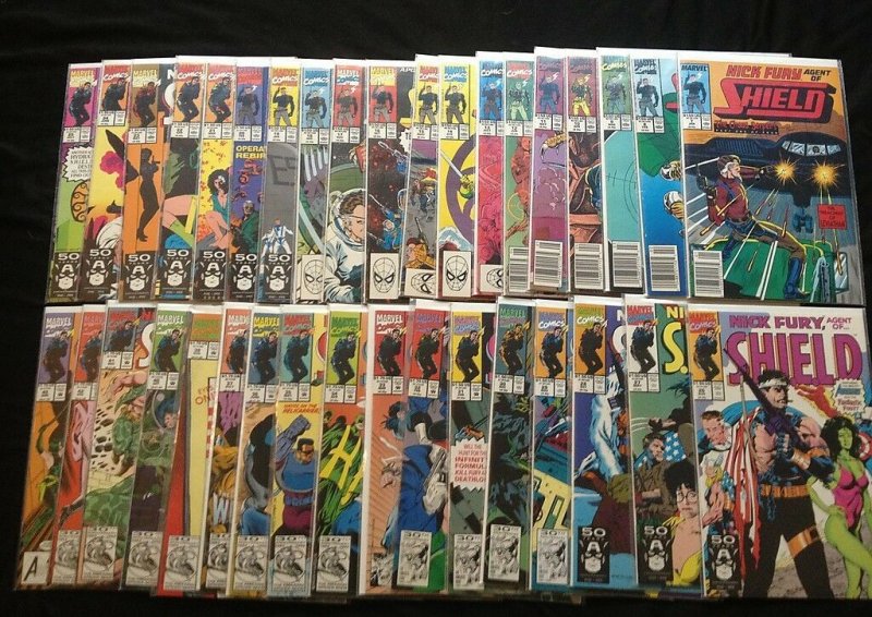 NICK FURY, AGENT OF S.H.I.E.L.D. #7-38, 40-42, 45 VFNM Condition