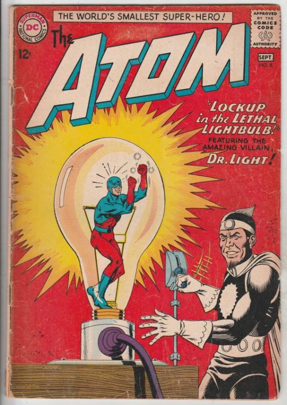 Atom, The #8 (Sep-63) VG Affordable-Grade The Atom