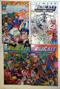 WildC.A.T.s Covert Action Teams Lot 4 #1, 2, 3, 4 1992 Image 1st Print Comics