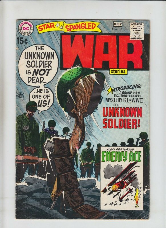 Star Spangled War Stories #151 VG; DC | low grade comic - save on shipping - det