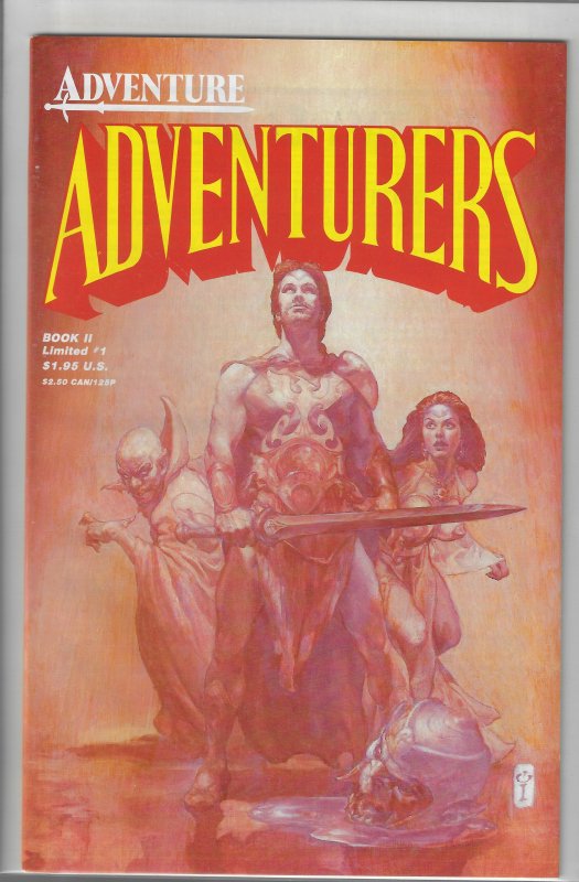 Adventurers Book II #1-7 (Adventure Publications, 1987-1988)  NM Average