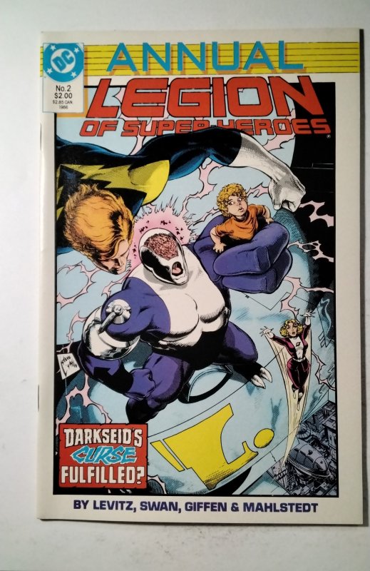 Legion of Super-Heroes Annual #2 (1986) DC Comic Book J749