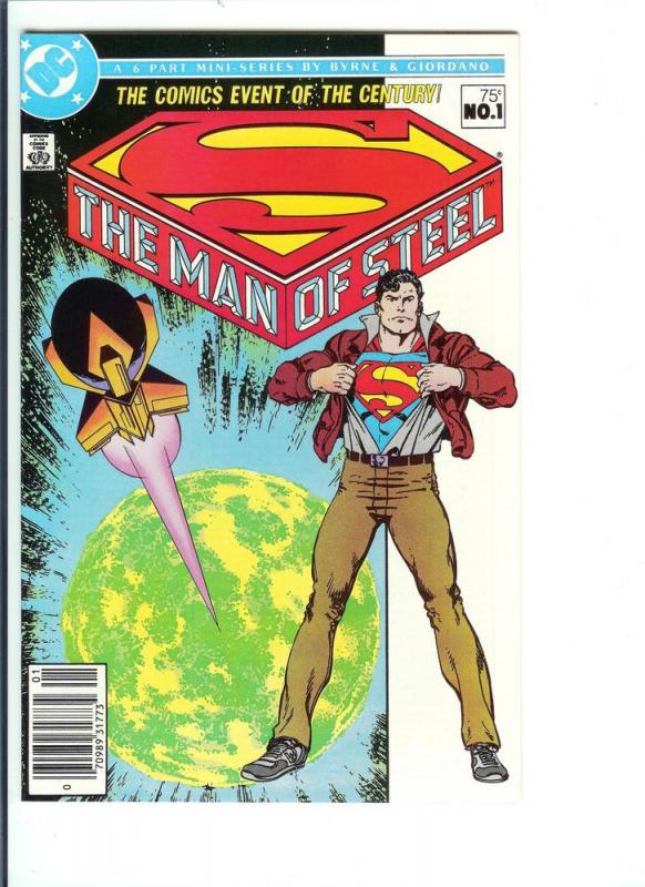 Superman Man of Steel #1 Thru #6 June 1986 (VF+)