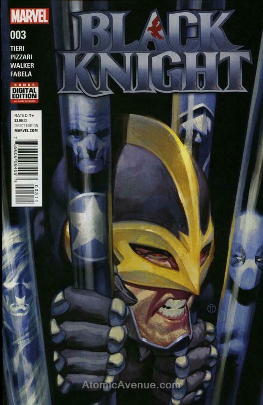 Black Knight (2nd Series) #3 VF; Marvel | save on shipping - details inside