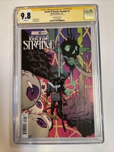 Death Doctor Strange (2022) # 3 (CGC 9.8 WP) Jacinto Variant|Signed Mackay | C=1