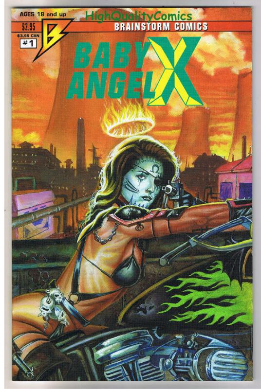 BABY ANGEL X #1, NM-, Armageddon,Scott Harrison, 1995, more indies in store