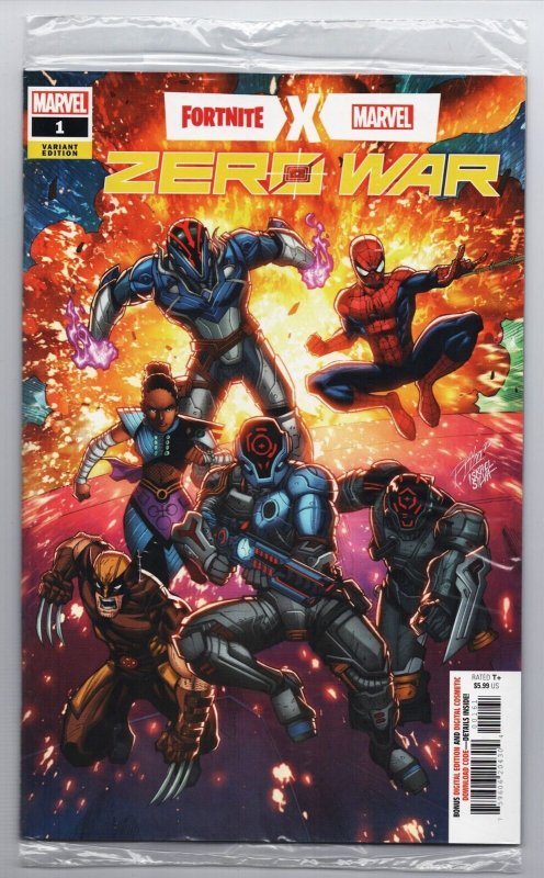 Fortnite X Marvel Zero War #1 Lim Variant | Sealed With Code (2022) NM