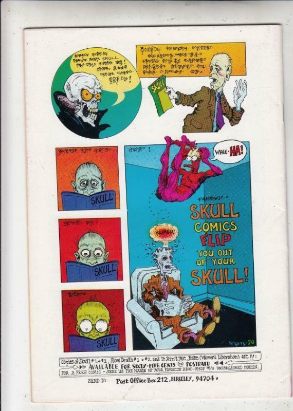 Skull # 2 strict VF/NM artist Irons, Jaxon