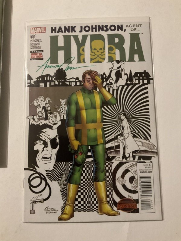 Hydra 1 Near Mint Nm Signed Conner Marvel