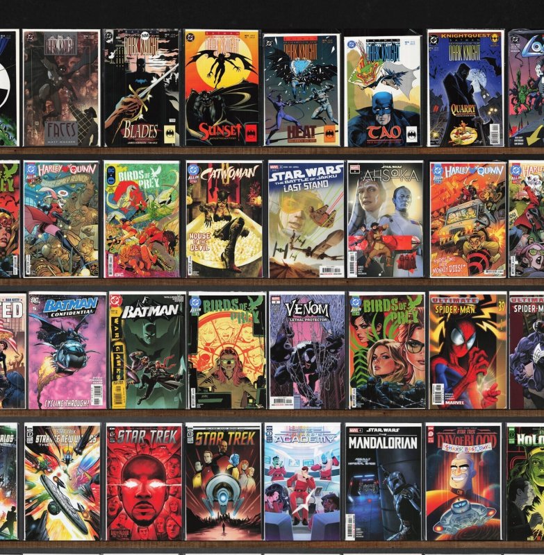 Huge Lot 150+ Comics with The Thing, Batman, Birds Of Prey & More!