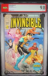 2021 image Invincible #1 Amazon Animated Series Promo Cover, PSA Graded 9.8