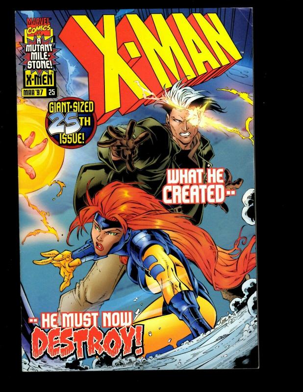 Lot Of 12 X-Man Marvel Comics # 25 26 27 28 29 30 31 32 33 34 35 36 X-Men EK10