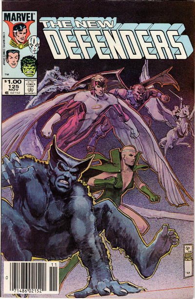 Defenders, The #125 (Newsstand) VG ; Marvel | low grade comic New Defenders J.M.