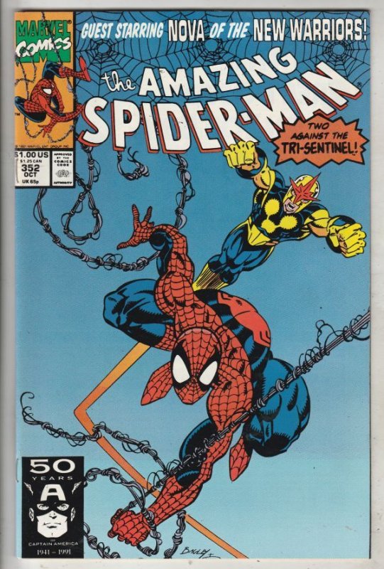 Amazing Spider-Man #352 (Aug-91) NM- High-Grade Spider-Man