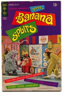 The Banana Splits #8 1971- Gold Key Comics-  Hanna Barbera VG