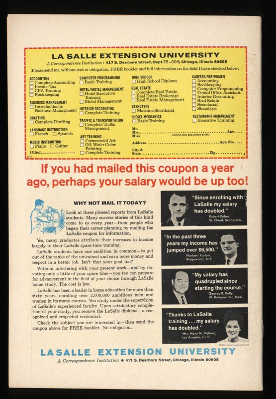 Fantastic Four #125 VF- 7.5 Marvel Comics