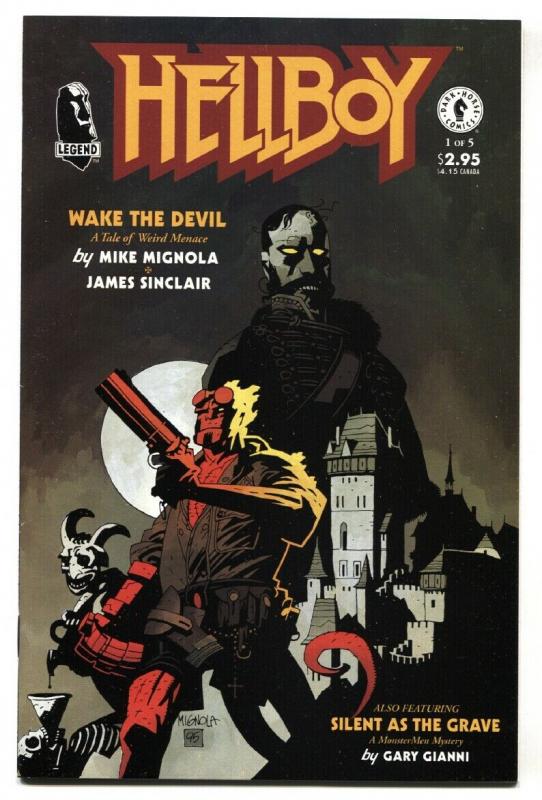 Hellboy: Wake the Devil #1 1st issue-Dark Horse comic book