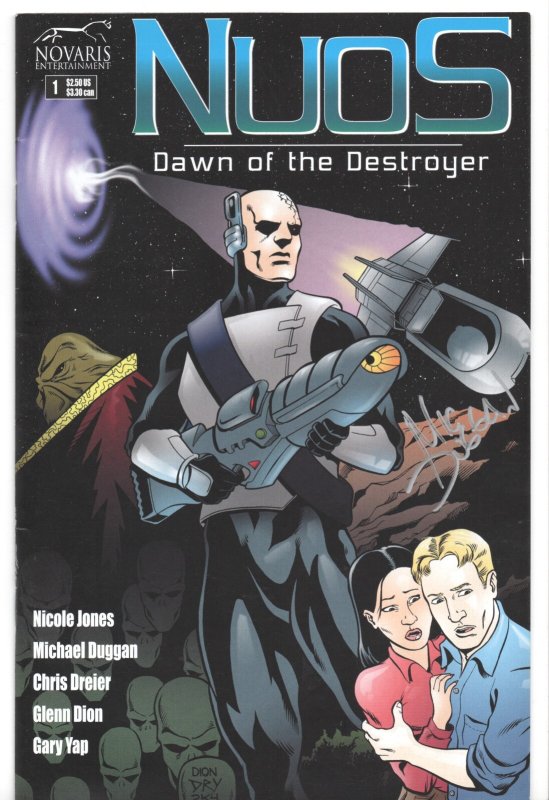 NUOS Dawn Of Destroyer #1-3 (Novaris Comics 2004) -- Independent -- VF/NM SIGNED
