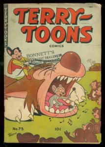 TERRY-TOONS #75 1949-MIGHTY MOUSE-DENTIST APPROVED G