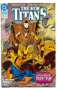 New Titans #73 - 1991 - DC - VF - comic book