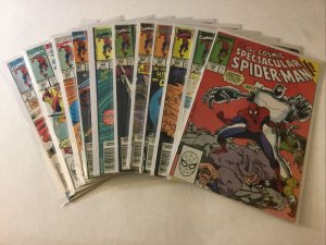 Spectacular Spider-Man 160-170 Vf- Very Fine- 7.5 Marvel Comics