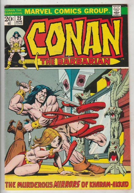 Conan the Barbarian #25 (Apr-73) VF/NM High-Grade Conan the Barbarian