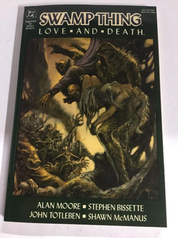 Swamp Thing Love And Death Nm Near Mint DC Comics SC TPB