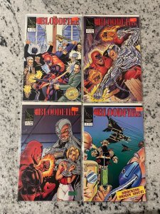 Lot Of 4 Bloodfire Comic Books # 2 5 6 7 NM 1st Prints Lightning Comics J998