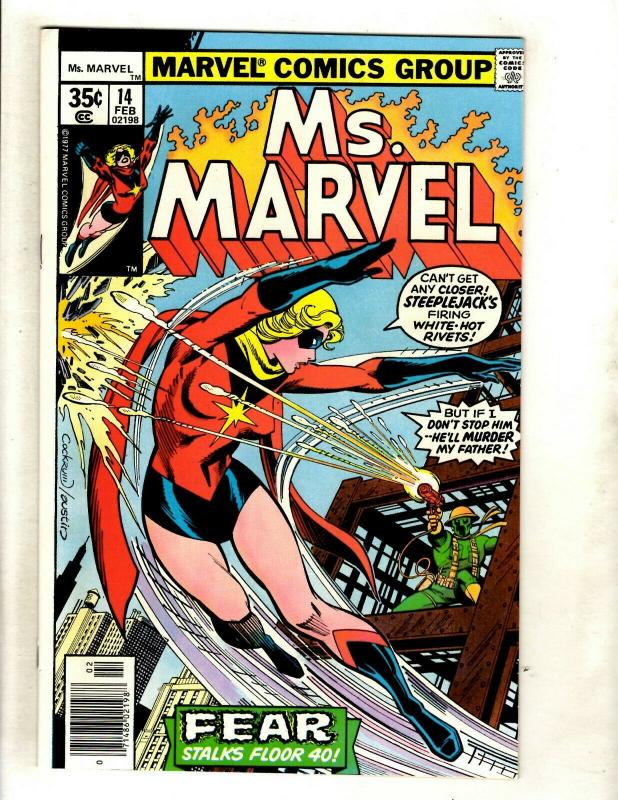 Lot Of 6 Ms. Marvel Comic Books # 9 10 11 12 13 14 VF-NM Range Avengers Hulk GK3