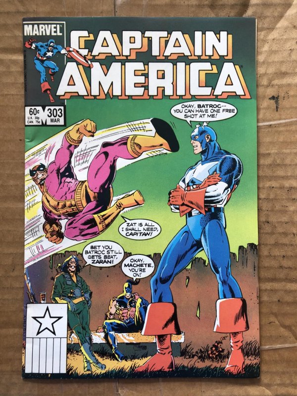 Captain America #303 Direct Edition (1985)