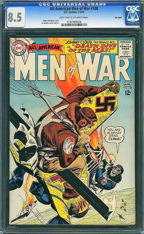 All-American Men of War #108 (DC, 1965) CGC 8.5