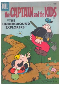 Four Color #881 (1958) The Captain and the Kids