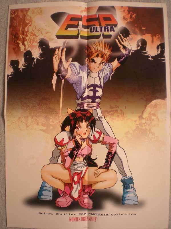 ESP ULTRA Promo poster, Manga, 15x21, Unused, more Promos in store