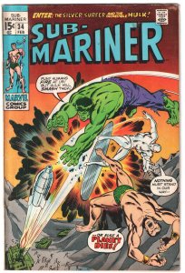 Sub-Mariner #34 (1971) The Defenders begin!