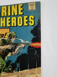 Marine War Heroes Vol 1 #17 Charlton Comic - The Undertaker - 1967 Silver Age VG