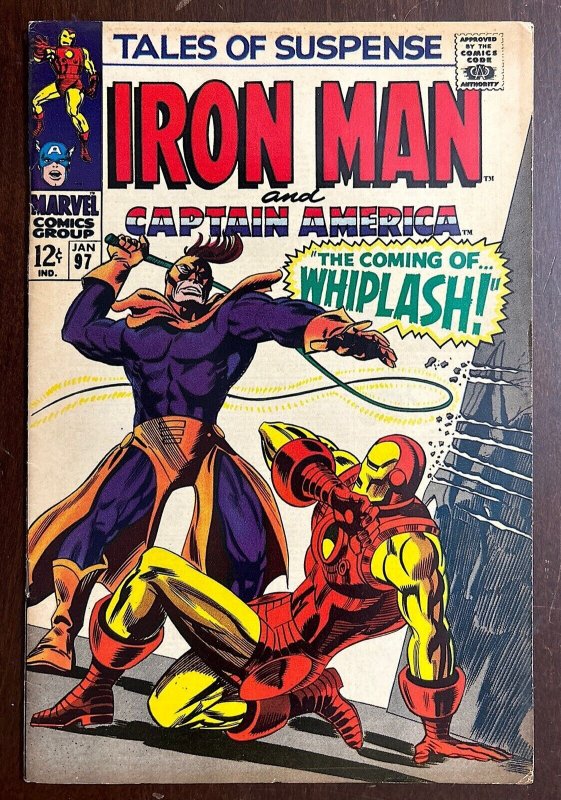 Tales of Suspense #97 VG/F 5.0 Whiplash Marvel 1968